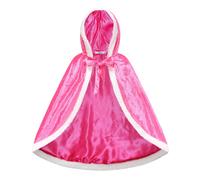 Capa de princesa iTVTi con capucha para ni as, disfraz para Halloween, Navidad, carnaval, cosplay, color rosa, tallas 3 a 4 a os (Etiqueta: 120)