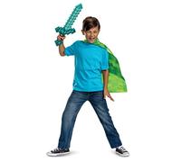 Minecraft: Accessori per costume - mantello e spada - 2 pezzi