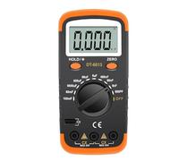 Capacimetro digitale professionale 6000 conteggi Misuratore di capacità del condensatore Tester Lcr Condensatore 100000uF Multimetro ad alta precisione,Test affidabili