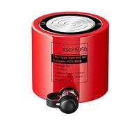 Capacità cilindro idraulico, cric con ritiro automatico, cilindro di sollevamento, asta del pistone placcata, resistente alla corrosione e alla ruggine, cric idraulici (150T/330693lb-2in stroke)