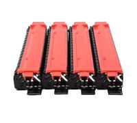 Capacità di seconda mano NO Chip Toner Cartridge Compatibile con stampanti laser C230 C235 (Modello 006R04391 006R04392 006R04393 006R04394)(Yellow No Chip)