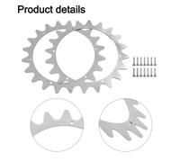 Capacità di taglio prato migliorata con ruote antiscivolo per Ecovacs Capra