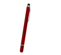 Capacità universale Penna dello stilo del telefono mobile e tablet Touch Screen Accessori in metallo Penna capacitiva Tablet per Xiaomi per compresse (red)