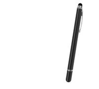 Capacità universale Penna dello stilo del telefono mobile e tablet Touch Screen Accessori in metallo Penna capacitiva Tablet per Xiaomi per compresse (black)