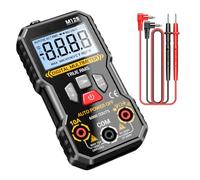 Capacitor Tester, Digital Multimeter 6000 Counts, Smart Display, 11.5x6x2.9cm, Auto Range Detection, for Solar, Automotive, Circuit Diagnostics, Air Conditioner Repair, Industrial Analyzing Batteries