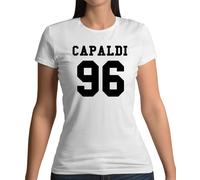 Capaldi 96 - Donna T-Shirt - Musica Musicista Love Ventola Lewis Pop Tour
