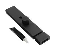 Capanche con bloccaggio della porta interna - blocco scorrevole adesivo versatile | GUERNA -GUERRA RESISTANTE RESISTENTE PER PORTA INTERNI | Installazione senza perforazione per camere e bagni sicuri