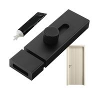 Capanche con bloccaggio della porta interna - blocco scorrevole adesivo versatile | GUERNA -GUERRA RESISTANTE RESISTENTE PER PORTA INTERNI | Installazione senza perforazione per camere e bagni sicuri