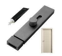 Capanche con bloccaggio della porta interna - blocco scorrevole adesivo versatile | GUERNA -GUERRA RESISTANTE RESISTENTE PER PORTA INTERNI | Installazione senza perforazione per camere e bagni sicuri