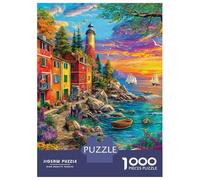 Capanna al mare Puzzle 1000 Pezzi, Jigsaw Puzzle Per Adulti E Ragazzi Dai 14 Anni in Su, Giochi Stimolanti Per Tutta La Famiglia 38x26cm/1000pcs