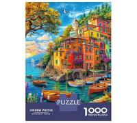 Capanna al mare Puzzle 1000 Pezzi | Puzzle Per Adulti E Bambini | Per Tutta La Famiglia | Con Una Misura Di 52x38cm/1000pcs