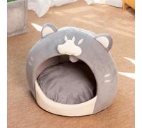 Capanna per gatti coperta per lettino per gatti con tenda per gatti con