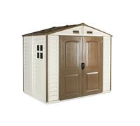 Capanno per attrezzi in plastica Duramax StoreAll 2,4x1,6 m