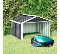 Capanno per robot tosaerba 92x97x63cm acciaio zincato antracite