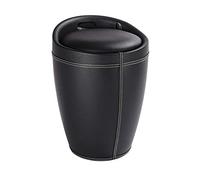 CAPANNOLI Pouf Contenitore Egg Eg190N Nero