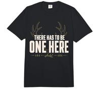 Capannone da Caccia capanno Cacciatore Corna da Caccia Alce a Coda Bianca Comfort Colors Adult Heavyweight T-Shirt