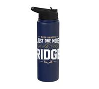 Capannone da caccia capanno cacciatore corna da caccia alce a coda bianca Stainless Steel Insulated Water Bottle