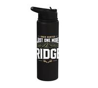 Capannone da caccia capanno cacciatore corna da caccia alce a coda bianca Stainless Steel Insulated Water Bottle