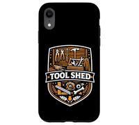 Capannone degli attrezzi Disciplina del lavoro mentalità per mani sui mestieri Custodia per iPhone XR