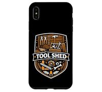 Capannone degli attrezzi Disciplina del lavoro mentalità per mani sui mestieri Custodia per iPhone XS Max