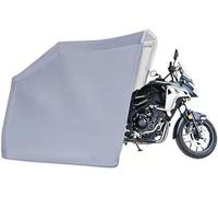 Capannone per Parcheggio per Motociclette Garage Semiautomatico in Acciaio Inox Pieghevole Semplice Capannone All'aperto Adatto per Giardino All'aperto, C, 2.6