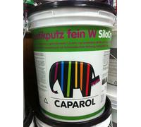 CAPAROL - CEX RUSTIKPUTZ FEIN W BIANCO/BASE 1 25 KG RIVESTIMENTO ACRILSILOSSANIC