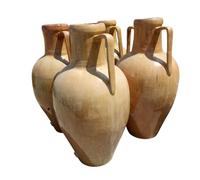 Capasone Orcio Anfora Pugliese in terracotta smaltata vaso vasi Arredo Giardino