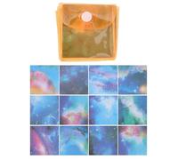 CAPASTEC 240 Pezzi di Carta Origami 6.3x6.3cm Carte Origami Doppio Lato, 12 Stili Paper Artigianale Cielo Stellato Colorata per Progetti di Arte e Artigianato Fai da Te, Arancione