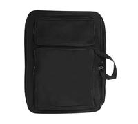 CAPASTEC Borsa per il trasporto di portfolio artistico, borsa per materiale da disegno, borsa per tavolozza, colori, pennelli, nero