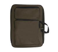 CAPASTEC Borsa per il trasporto di portfolio artistico, borsa per tavolozza, colori, pennelli, marrone