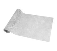 CAPASTEC Tovaglia in Tessuto Non Tessuto per Decorazione, 20m tono argento