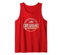 Cape Agulhas Sudafrica - Retro Cape Agulhas Vintage Surf Canotta