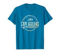 Cape Agulhas Sudafrica - Retro Cape Agulhas Vintage Surf Maglietta