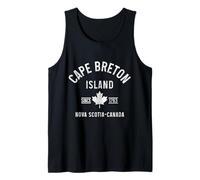 Cape Breton Island Nova Scotia Canada Souvenir Canotta