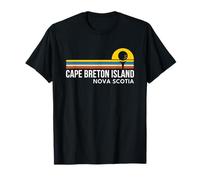 Cape Breton Island Nova Scotia Souvenirs Golf Maglietta