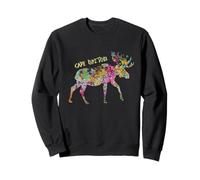 Cape Breton Moose Graphic | Cape Breton Nuova Scozia Italia Felpa