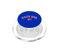 Cape Cod Boston Massachusetts Baseball Logo Abbigliamento PopSockets PopGrip per MagSafe