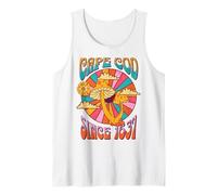 Cape cod Mass Fungo Boho Souvenir Vintage Vacanza Canotta