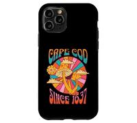 Cape Cod Mass fungo Boho souvenir vintage vacanza Custodia per iPhone 11 Pro