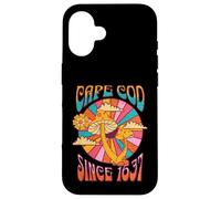 Cape Cod Mass fungo Boho souvenir vintage vacanza Custodia per iPhone 16