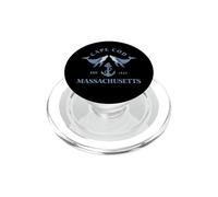 Cape Cod Massachusetts Ancora nautica vintage con balene PopSockets PopGrip per MagSafe