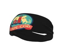 Cape Cod Massachusetts Fasce per capelli Fasce per lo sport Fascia per capelli traspirante per allenamento Fascia per capelli Fascia per capelli Fascia per capelli da corsa