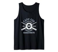 Cape cod National Seashore Massachusetts Vintage Nautico Canotta