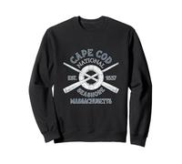 Cape cod National Seashore Massachusetts Vintage Nautico Felpa