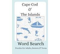 Cape Cod Word Search Puzzle Book: word searches with easy to read print about Cape Cod Massachusetts, the islands, and nautical themes surrounding ... | gift for vacations, holidays, free time