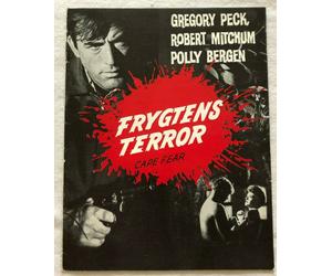 Cape Fear Gregory Peck Robert Mitchum Polly Bergen 1962 programma cinematogra...