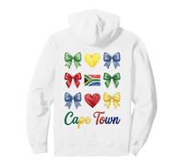 Cape Town Coquette Bow Girls Felpa con Cappuccio