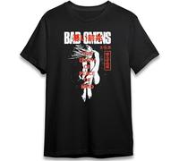 capeclain Bad Omens Band Track List Shirt Black Unisex 100% Cotton Short-Sleeve T-Shirts Black L