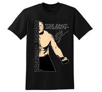capeclain Brock Lesnar Beast Incarnate T-Shirt Unisex Tee Black S Unisex 100% Cotton Short-Sleeve T-Shirts Black XL