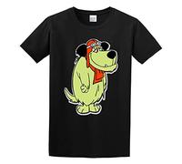 capeclain Dastardly And Muttley in Their Flying Machines Unisex 100% Cotton Short-Sleeve T-Shirts Black XXXL